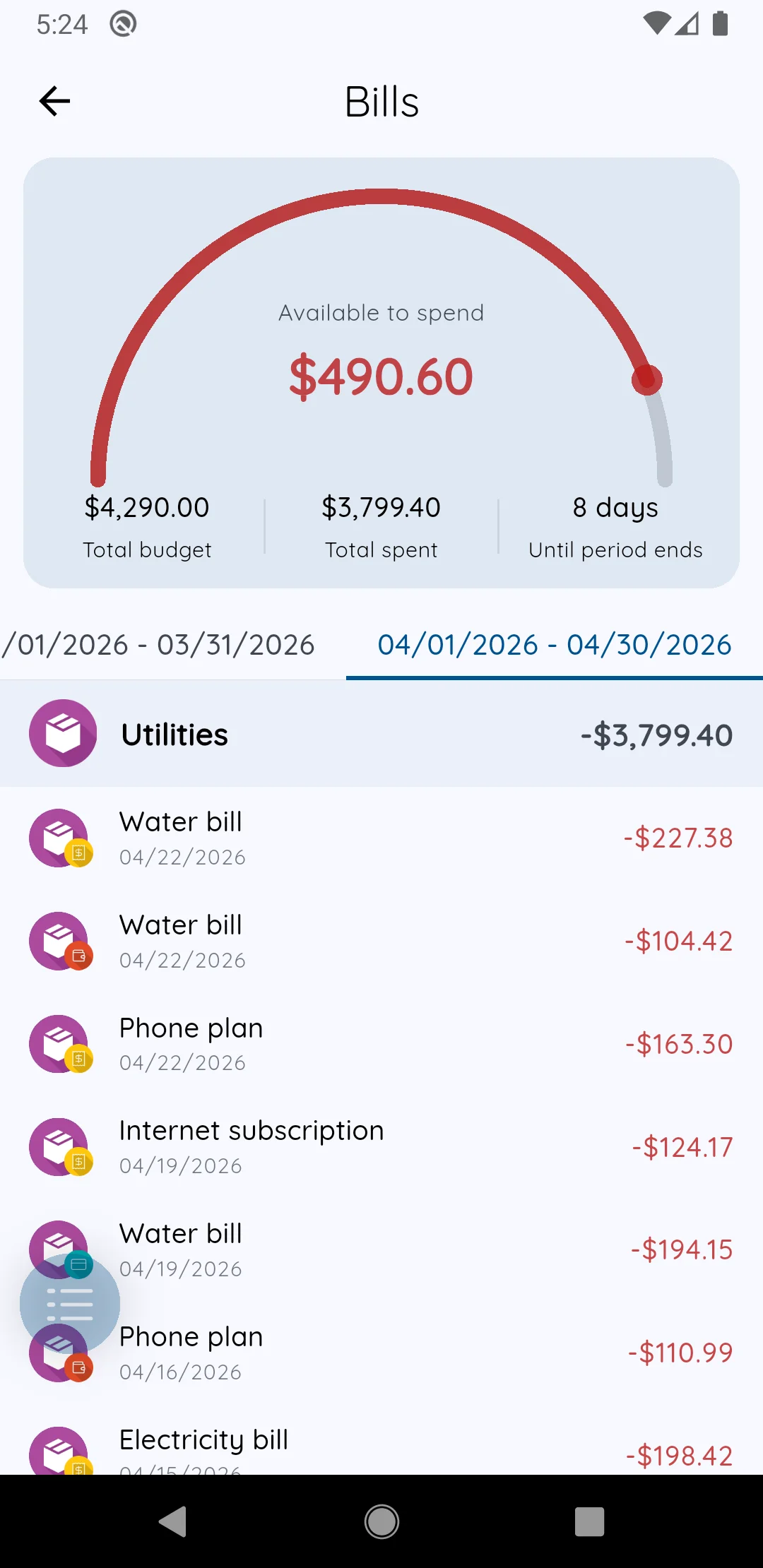 Tracking progress
