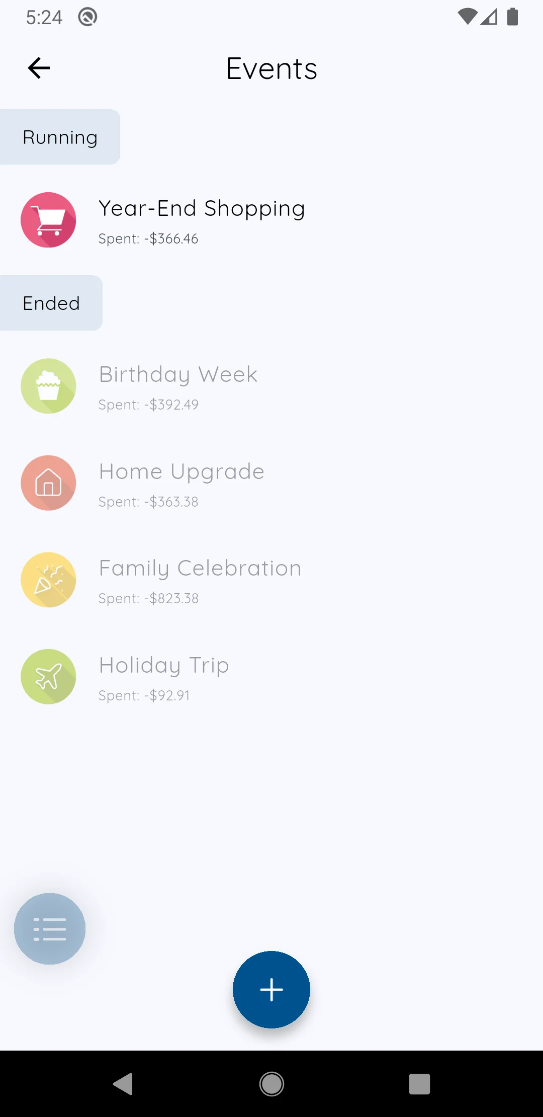 Create an event