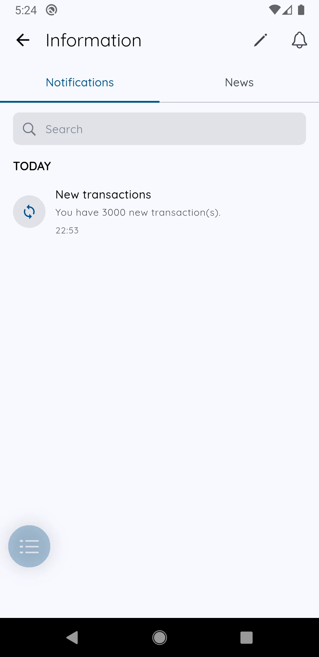 Types of notifications