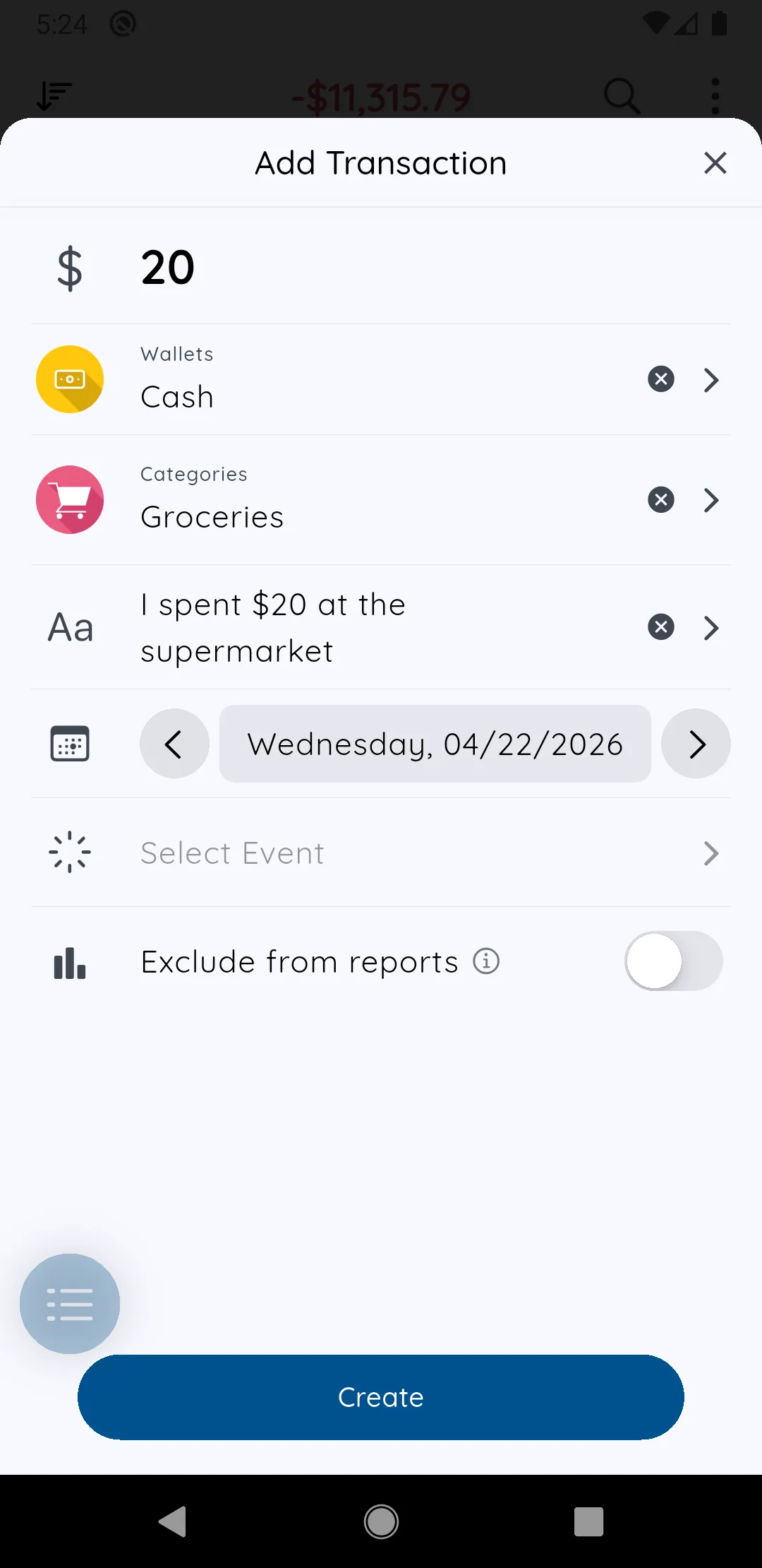 Review and save