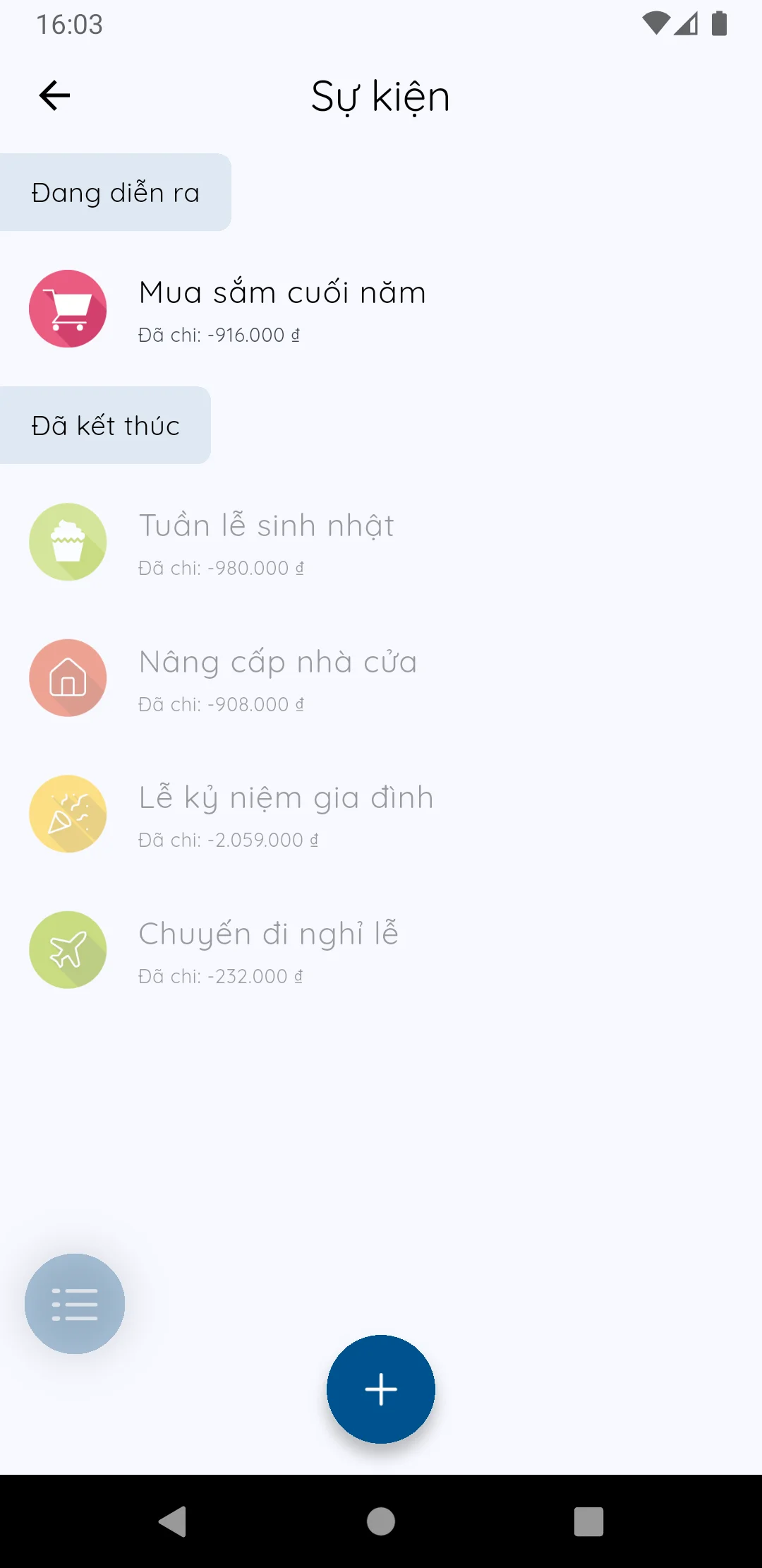 Tạo sự kiện