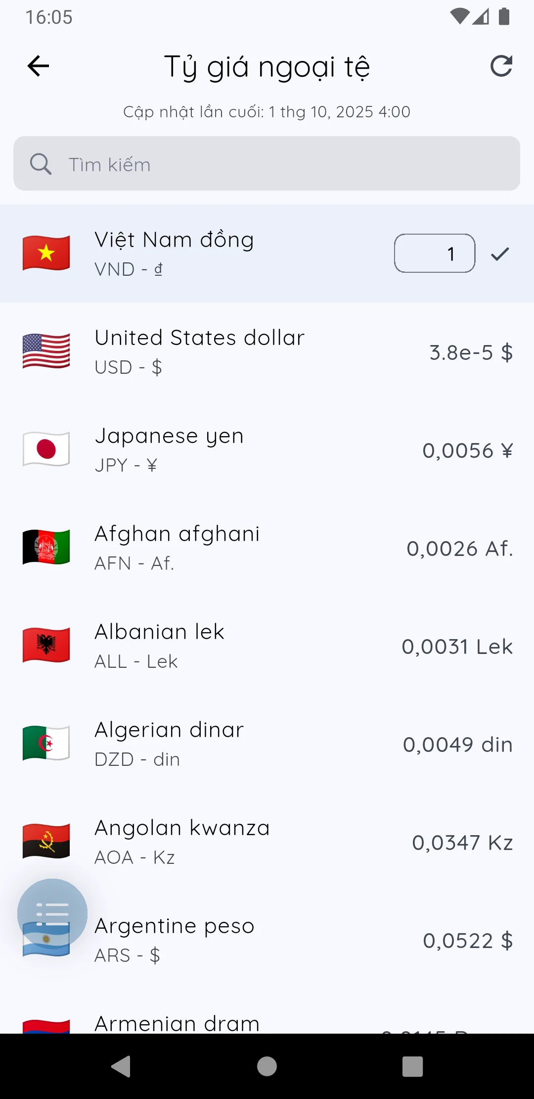 Dùng công cụ