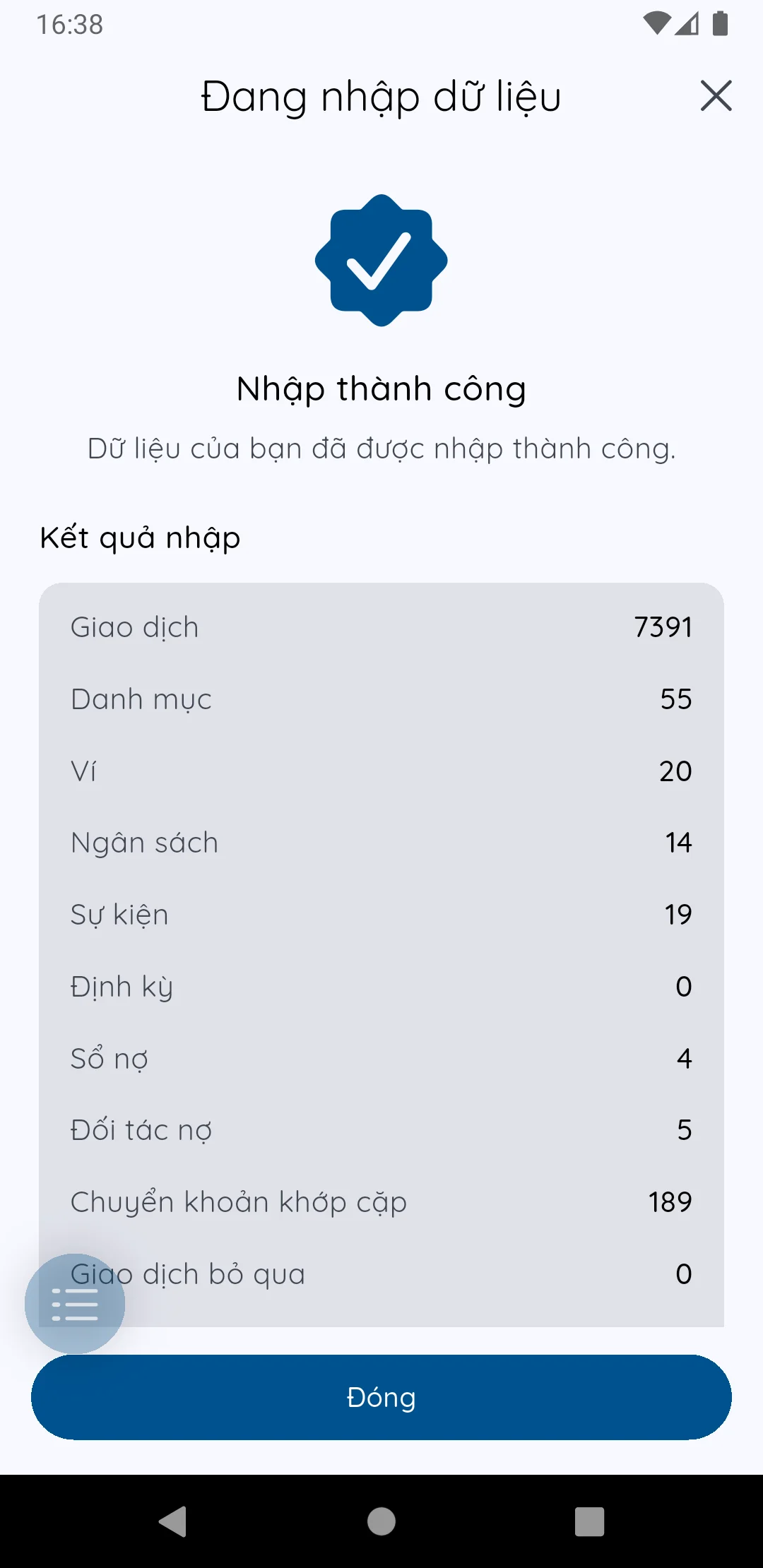 Chờ tiến trình hoàn tất